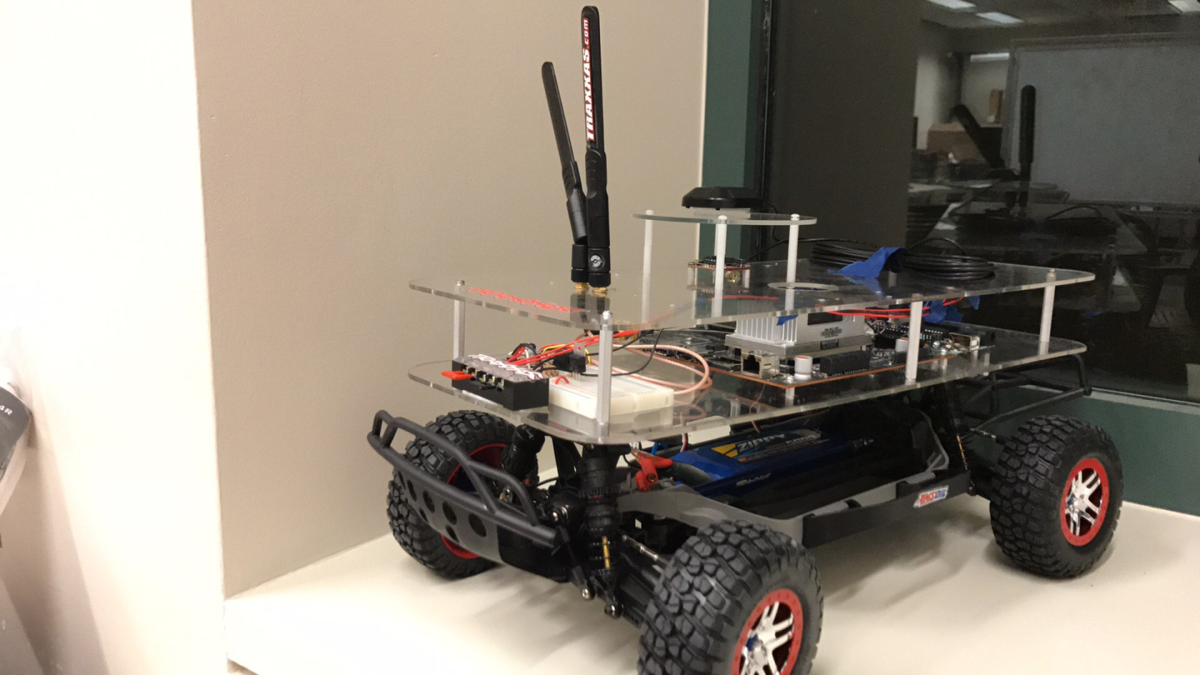 Dub Car: my first robocar prototype. Taken in 2017.